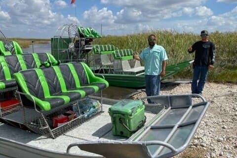 60 minuti Piccolo gruppo Everglades Airboat Giro a Miami