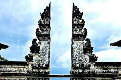 Visite privée de la porte du paradis à l'est de Bali