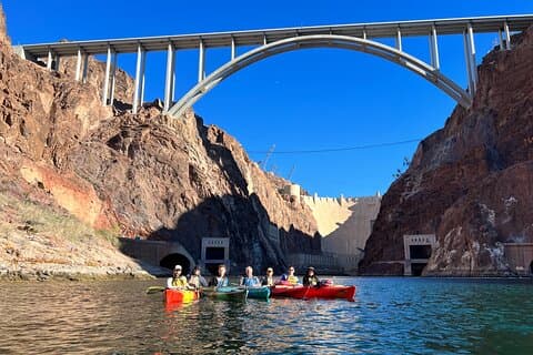 Colorado River Full-Day Kayak Tour: 12 Miles, Hot Springs & Caves