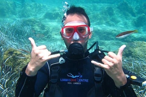 Kos: Beginner Scuba Diving Experience in Pserimos Island