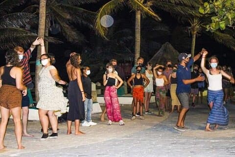 Salsa natt Puerto Morelos
