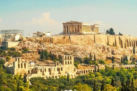 Tour privato a piedi con audioguida ad Atene