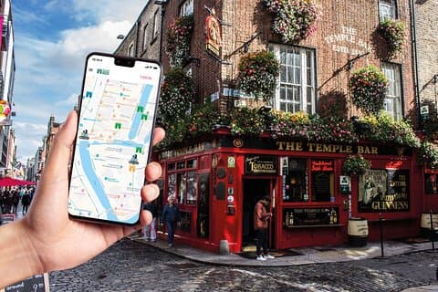 Dublin selvstyret by spil aktivitet. Find den hemmelige udgang!