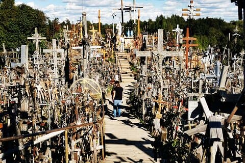 The Hill of Crosses (LT) den nemmeste vej fra Riga