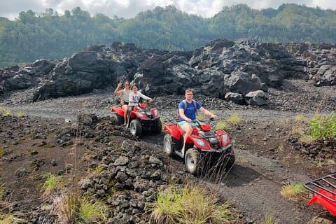 ALL IN Mount Batur ATV Quad Bike com almoço em águas termais naturais