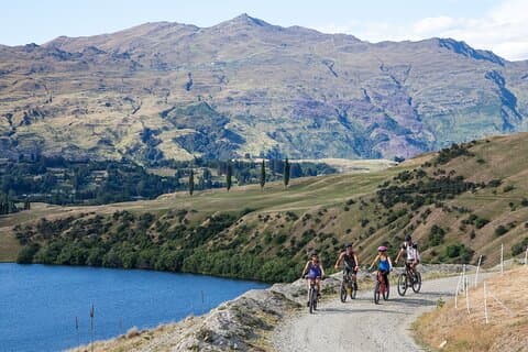 Visite guidée panoramique en vélo électrique jusqu'au lac