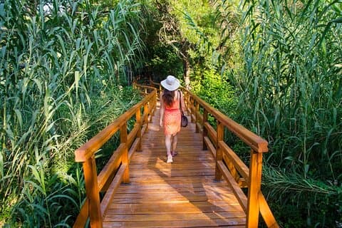 From Split: Krka Waterfalls Trip with Boat Cruise and Swimming