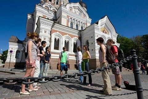 Tour a piedi della città vecchia di Tallinn di 1 ora