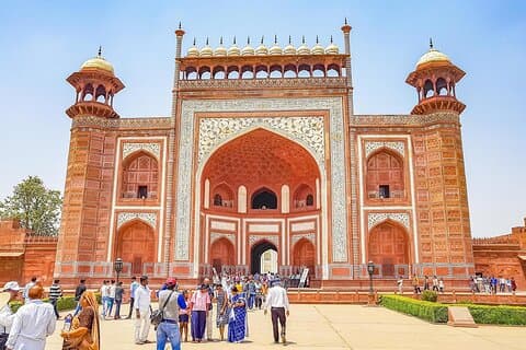 Visite privée tout compris à Agra depuis Delhi, y compris le Taj Mahal et le fort d'Agra