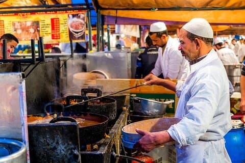 Marrakech hest og vogn tur med Jemaa el-Fnaa Square