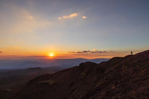 Etna E-bike excursie bij zonsondergang