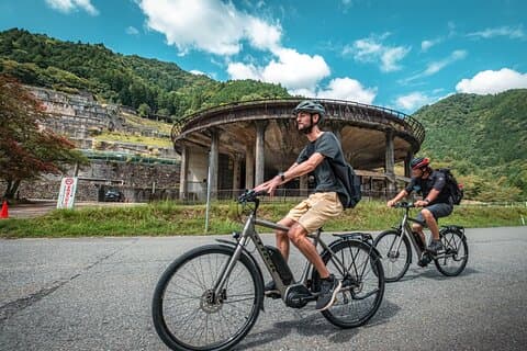 Bike tour through rural Japan