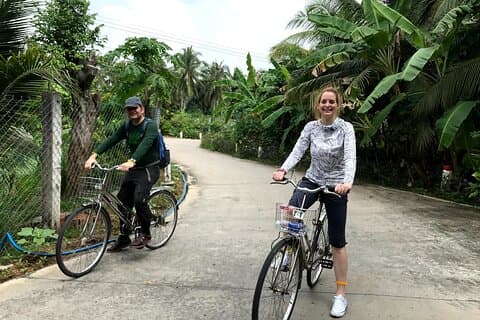 Aventure privée dans le delta du Mékong : My Tho et vélo sur l'île de BenTre