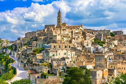 Transfert privé de l'aéroport de Bari à Matera