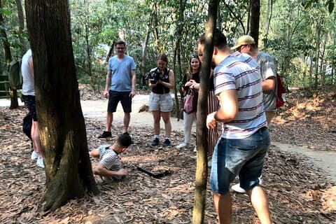 Den private tur til Cu Chi tunnels fra HCM by