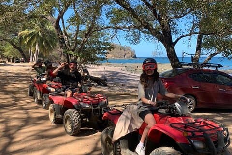 Ontdek geheime stranden in de buurt van Tamarindo op ATV's