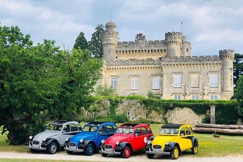 Pessac Leognan 4,5 timers vintur i en Citroën 2CV fra Bordeaux