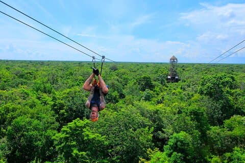 ATV Extreme Adventure Single with Ziplines and Cenote Swim