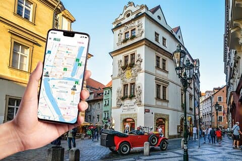 Escape Tour Praag Zelfstandig stadsspel. Vind de geheime uitgang!