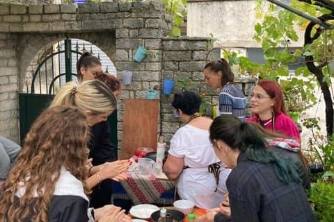 Vegetarische kookles in Gjirokastër