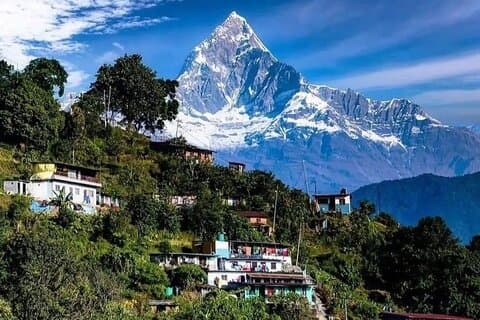 12 dias de caminhada privada no Annapurna Base Camp
