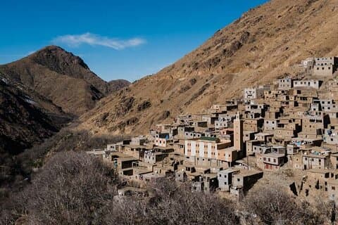 Excursion d'une journée dans les villages berbères et la vallée du Toubkal dans les montagnes de l'Atlas