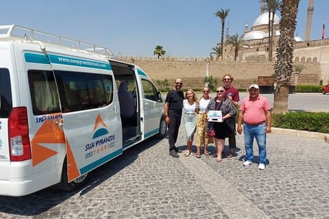 Privat flyplasstransport i Kairo