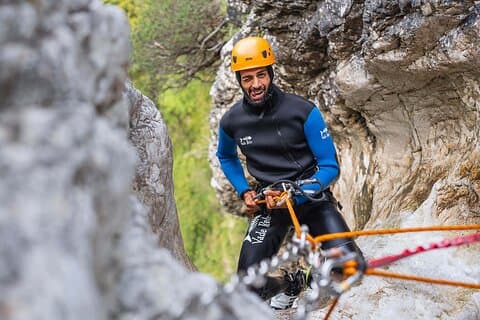 Canyoning Adventure-aktivitet i Fratarica, Soca Valley