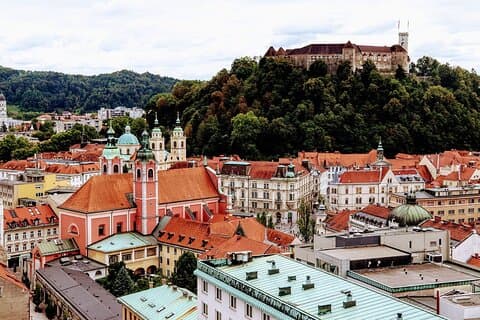Ljubljana privat vandretur med en profesjonell guide