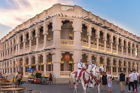 Privé Doha-stadstour met woestijnsafari (combo)