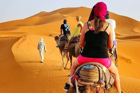 Tour privato nel deserto di 4 giorni da Marrakech a Merzouga