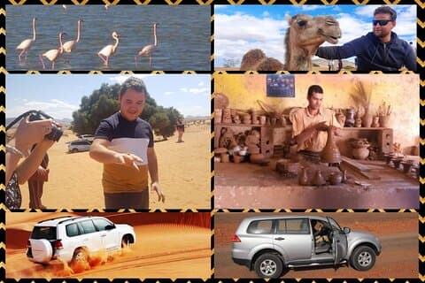 SMALL SAHARA & SILVER CITY- MASSA & TIZNIT I 4x4 MED LUNCH I BERBER STYLE