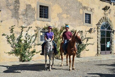 3 Hour Horse Ride to a Castle for Wine Tasting and snack Lunch
