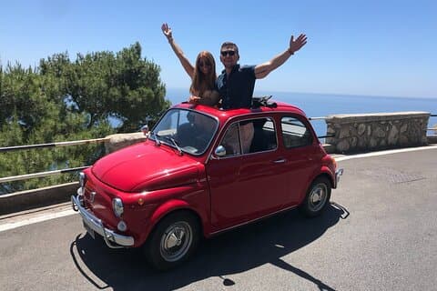 Private Amalfi Coast Vintage Fiat 500 Tour: Amalfi to Positano