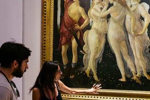 Florece : Privat rundtur i Uffizierna med en lokal Guide