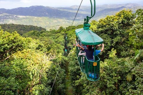 St Lucia Ultimate 3-pakke: Aerial Trim, Zipline og Vandring