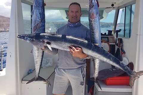 Viaje charter de pesca de clase mundial en Tenerife