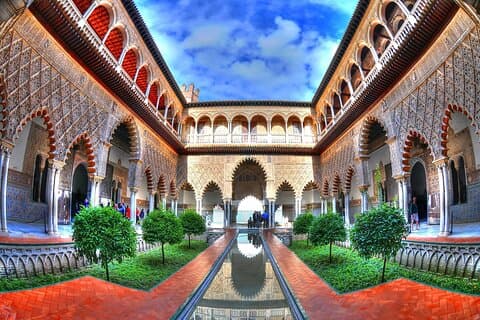 Alcazar Sevilla guidet tur I billet I prioriteret adgang