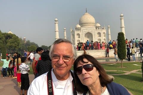 Privat Agra-dagstur Taj Mahal soloppgangstur fra Delhi