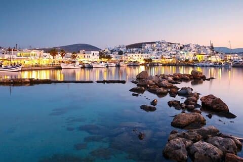 7 dages privat tur til Mykonos Paros & Santorini fra Athen