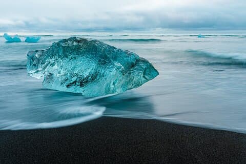 Excursion privée d'une journée à Diamond Beach au départ de Reykjavik