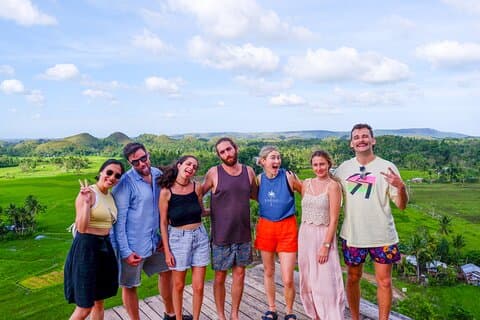 Excursão rural em Bohol: Chocolate Hills, Tarsier e Loboc River