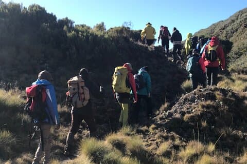 5 Days Mount Kenya Naromoru Chogoria Route Traverse
