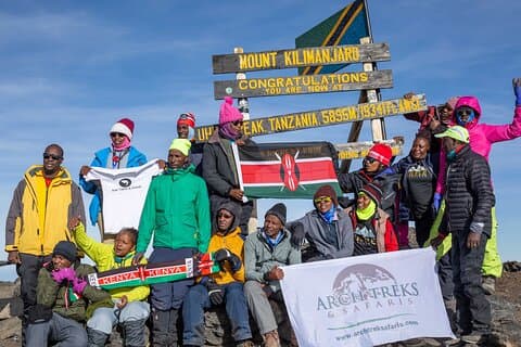 Ascension du mont Kilimandjaro, randonnée de 7 jours sur la route Machame