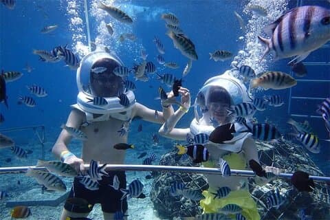 Bali Sea Walker deportes acuáticos nusadua bali