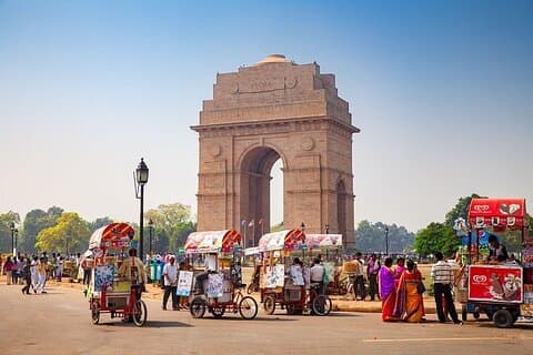 Heldags tur til Old Delhi og New Delhi