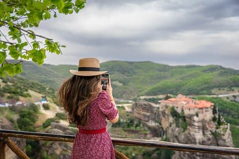 Meteora halvdagstur med en lokal fotograf.