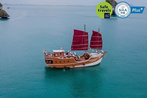 Krabi Romantic Sunset Cruise con BBQ Seafood Dinner di Krabi Sea Cruise