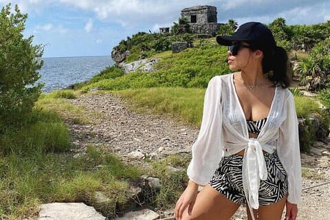 Tulum Adventure Ruinen & Schwimmen in Akumal Beach & Cenote von Cancun