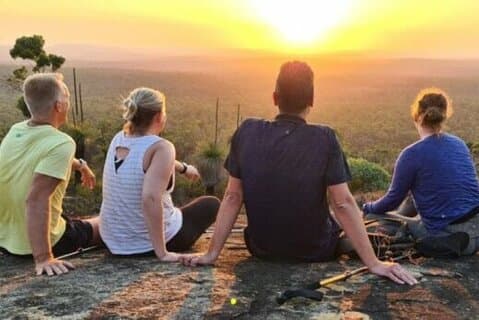 Darling Range Scenic Sunset Randonnée et pâturage en Australie